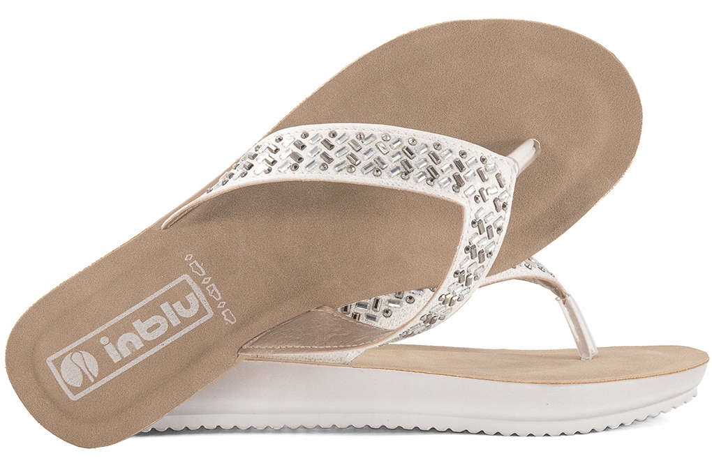 

Inblu BM-55 Japonki Damskie Comfort Soft białe 37