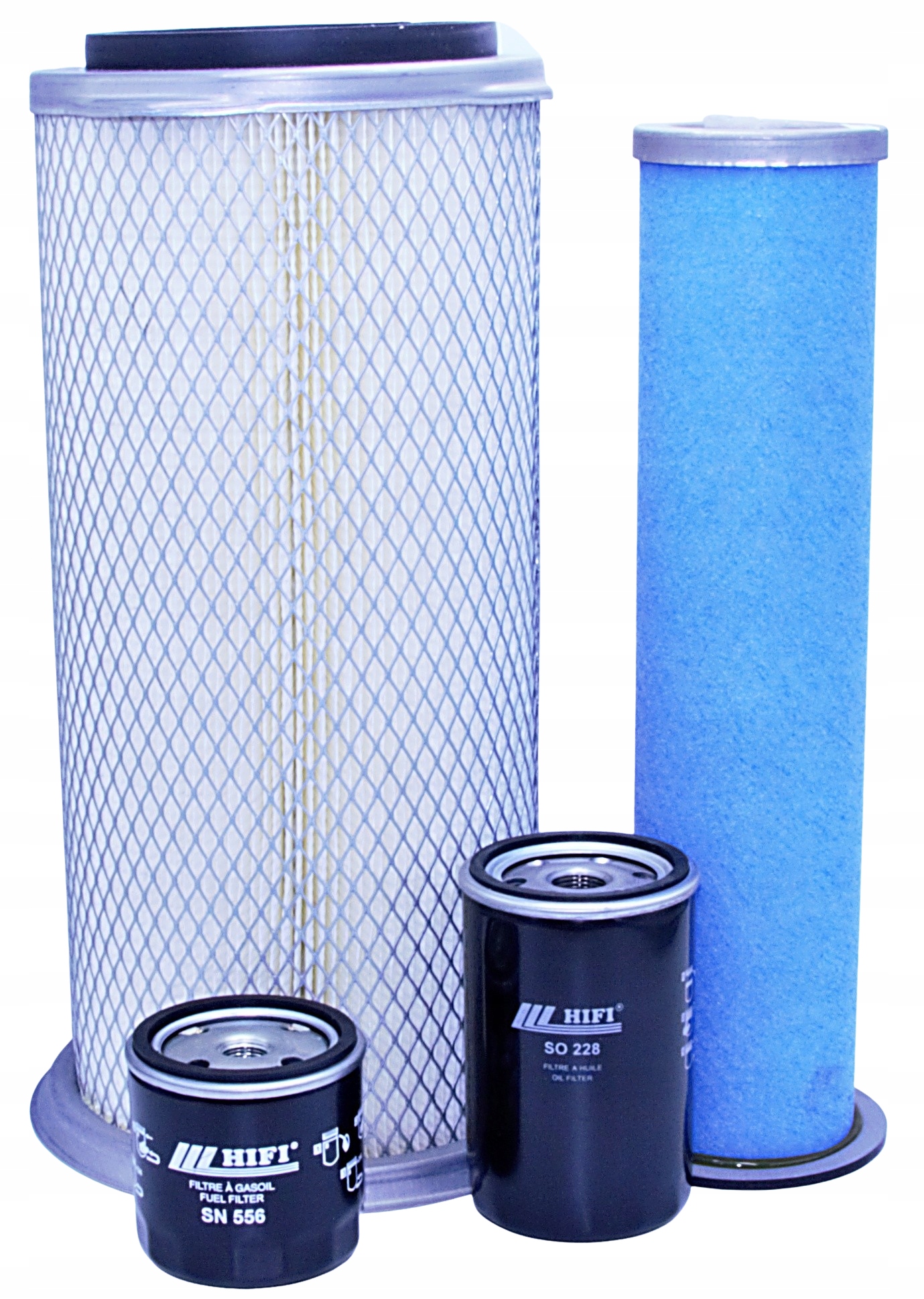 Filtry Liebherr L508, L 508, motor BF4L1011 – vzduch, olej, palivo