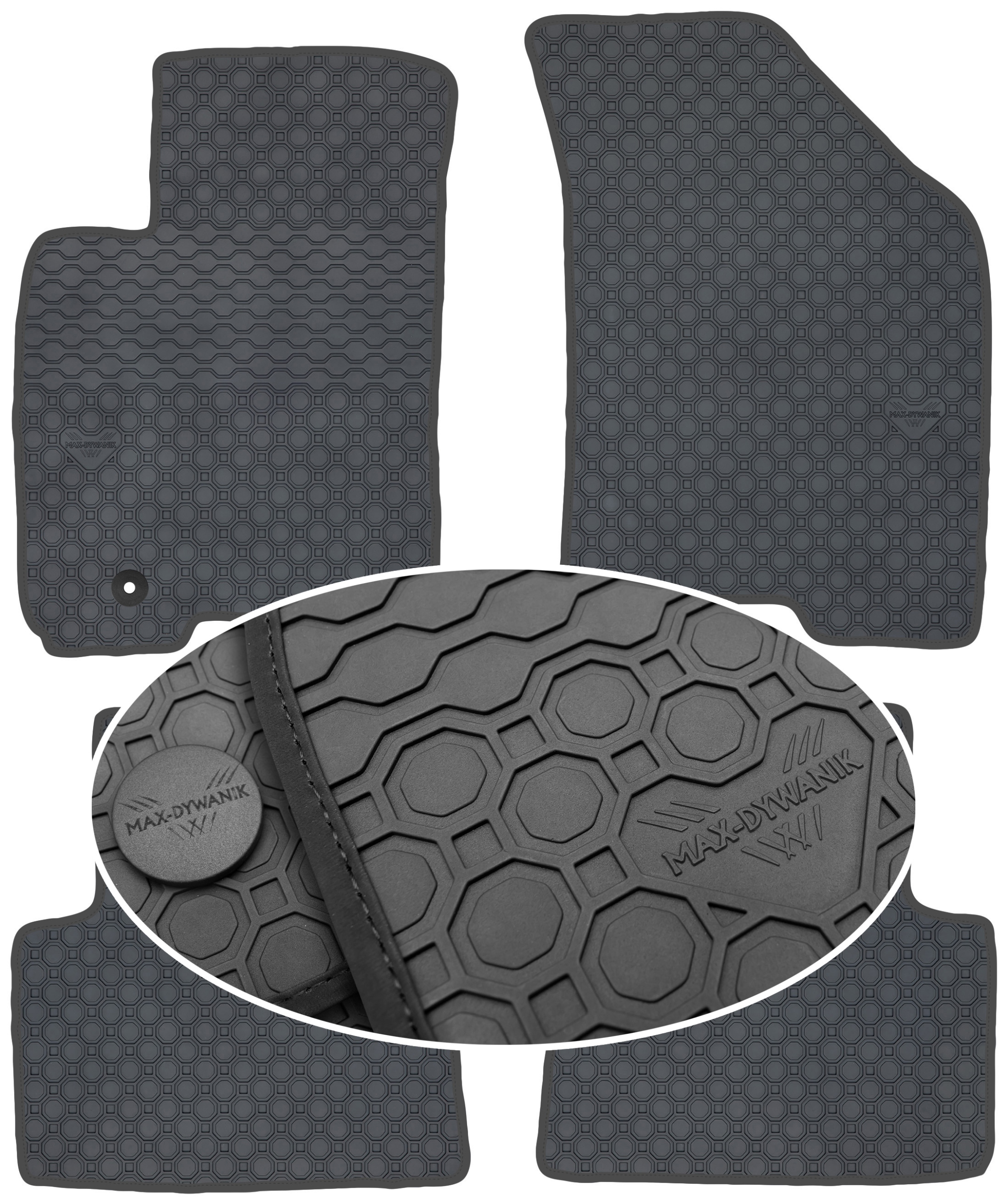 Chevrolet Lacetti 2003-2008 Koberce Čierne