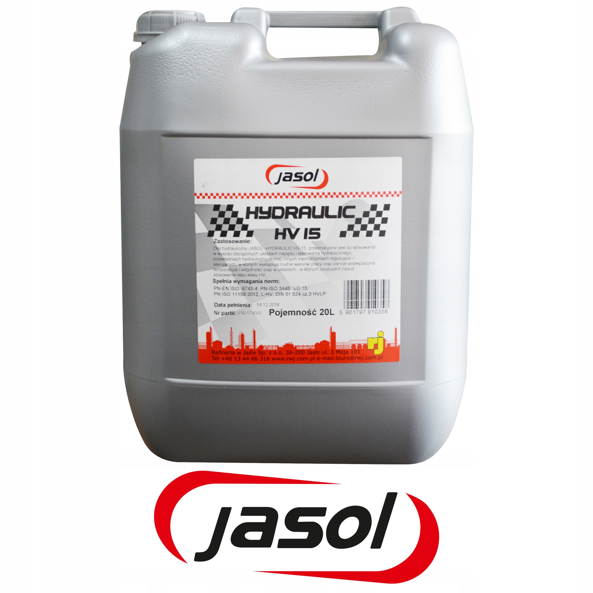 

Jasol Hydraulic Hv 15 op.20l