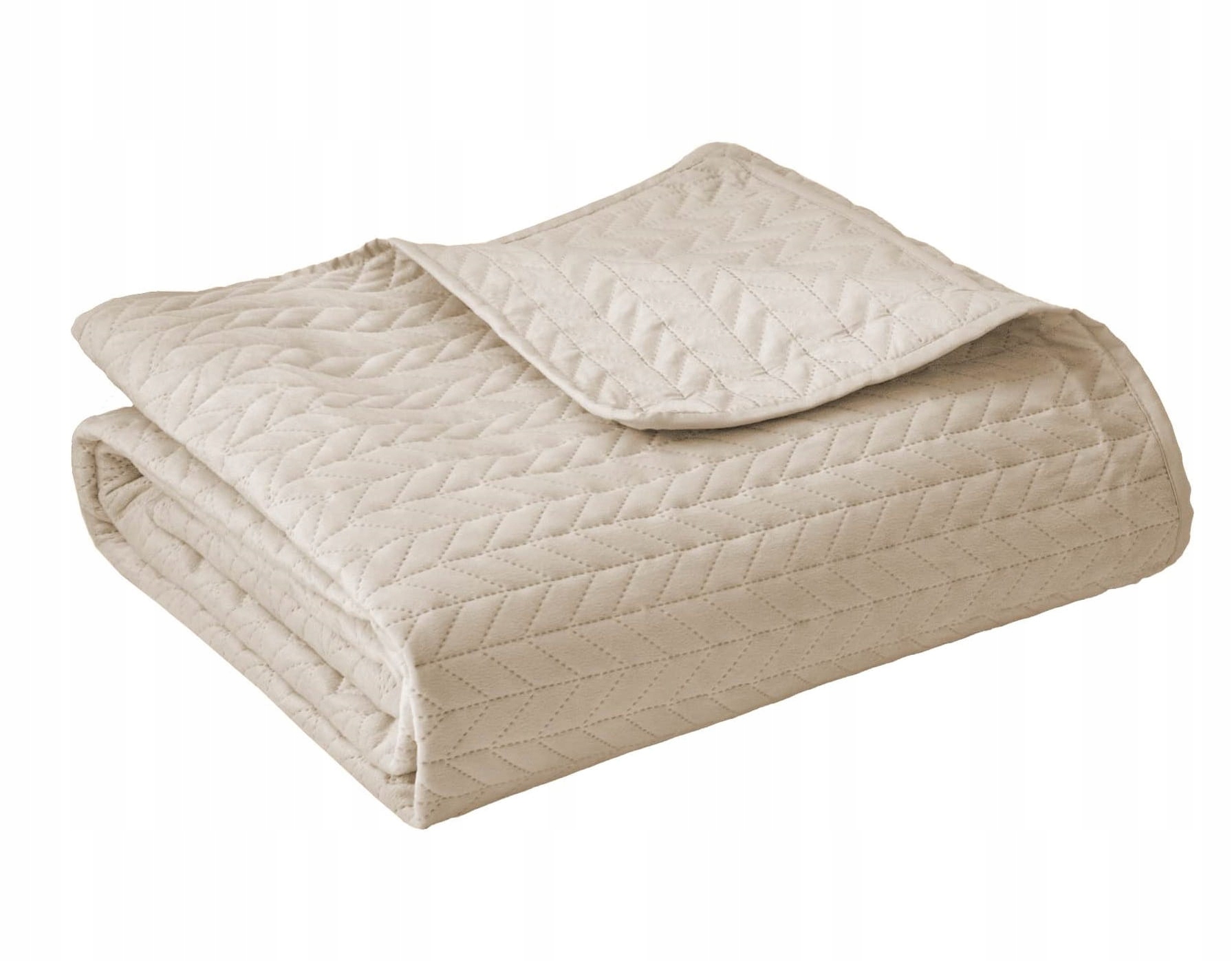 

Narzuta na łóżko 200x220 velvet Moxie cappucino