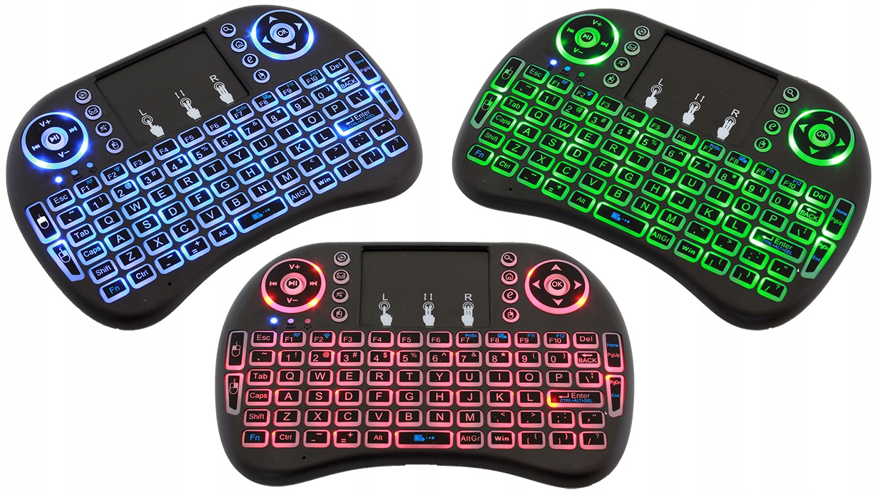 Mini klawiatura PC SMART TV ANDROID iOS PS3 XBOX