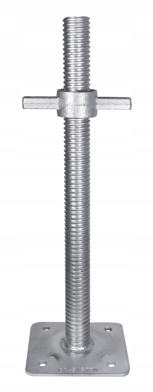 Podstawka podstawa stopa rusztowania 40cm fi38mm Plettac, klinowe