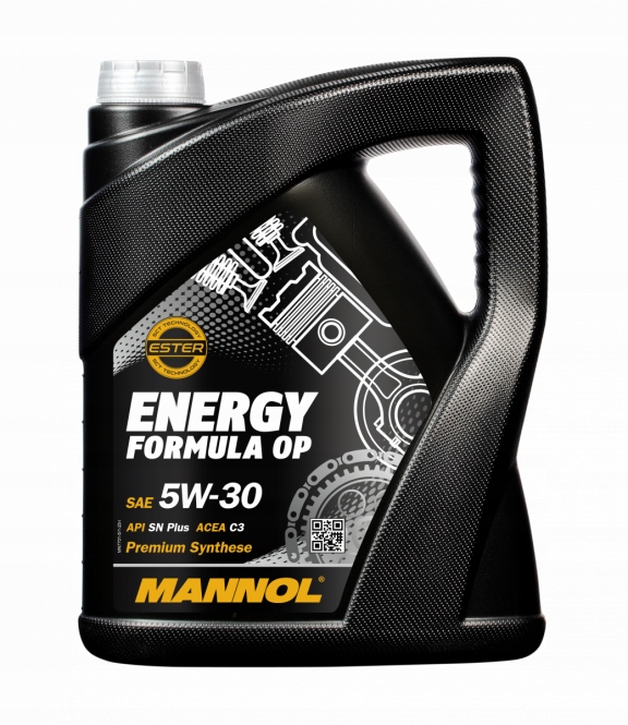 Syntetický olej Mannol Energy Formula Op 4 l 5W-30