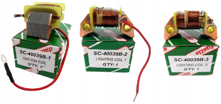 Nový Komplet Duells Světelná Cívka Zapalovací Cívka Jawa 50 Ogar 200