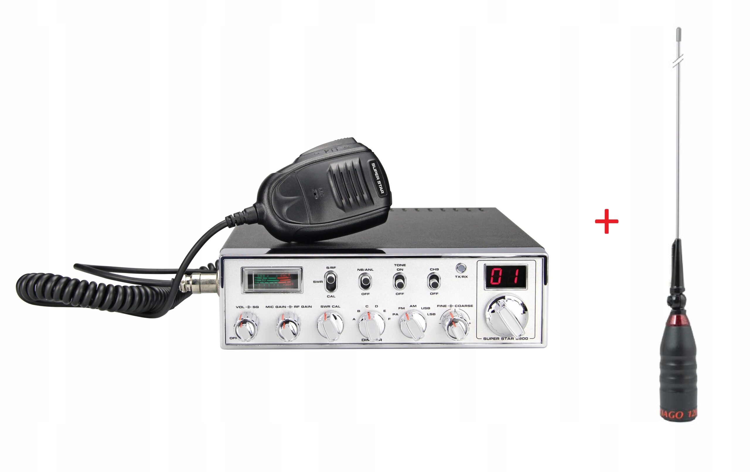 Zestaw CB Radio SUPERSTAR 3900 Super Santiago 1200 Sklep, Opinie