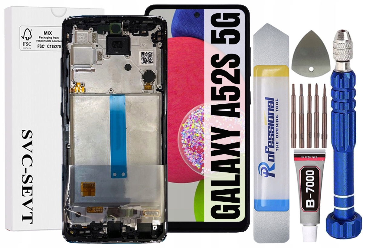 Displej Pro Samsung Galaxy A52S 5G A528 Originál Oem Displej Rámeček