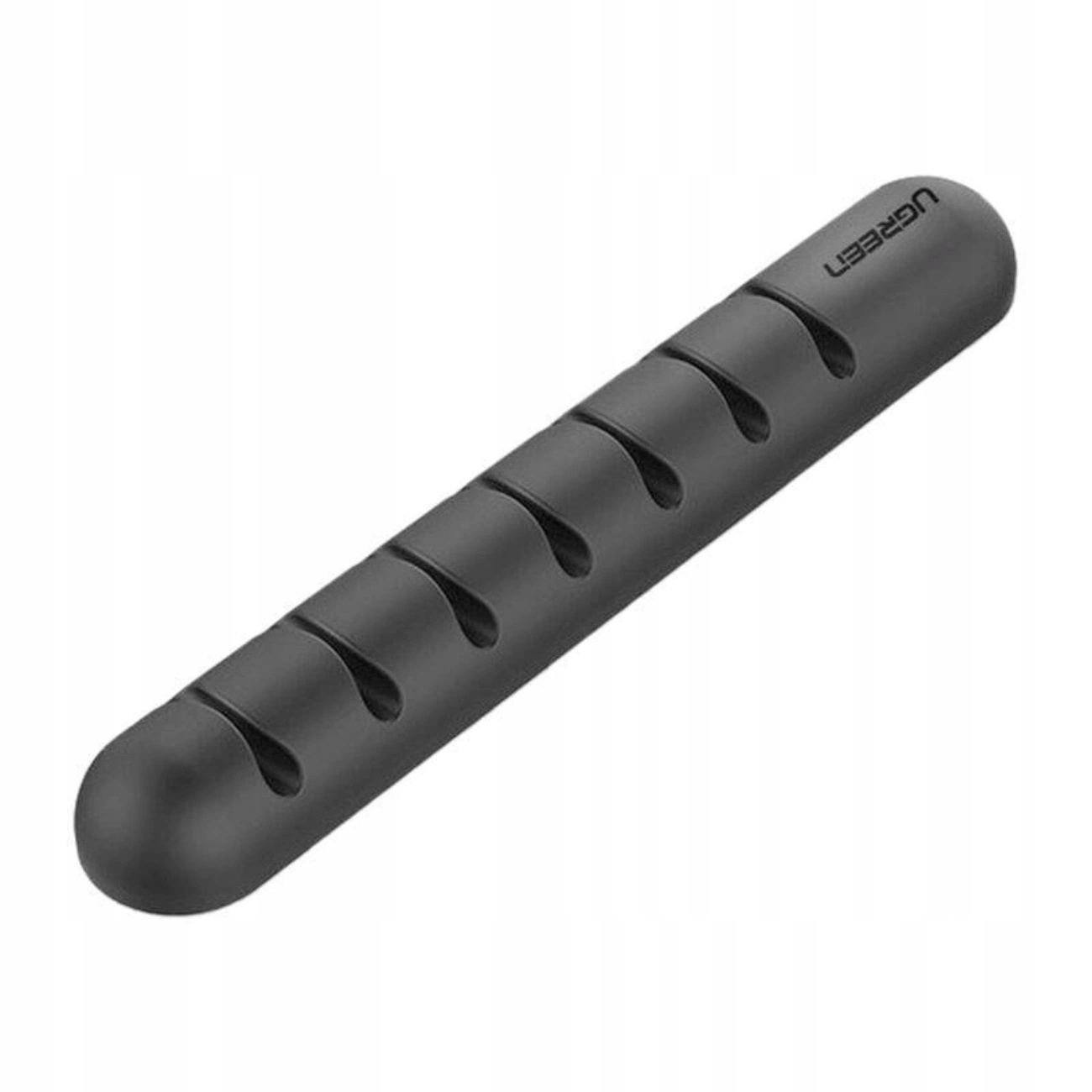 Organizer do kabli Ugreen LP114 samoprzylepny na 7 kabli czarny