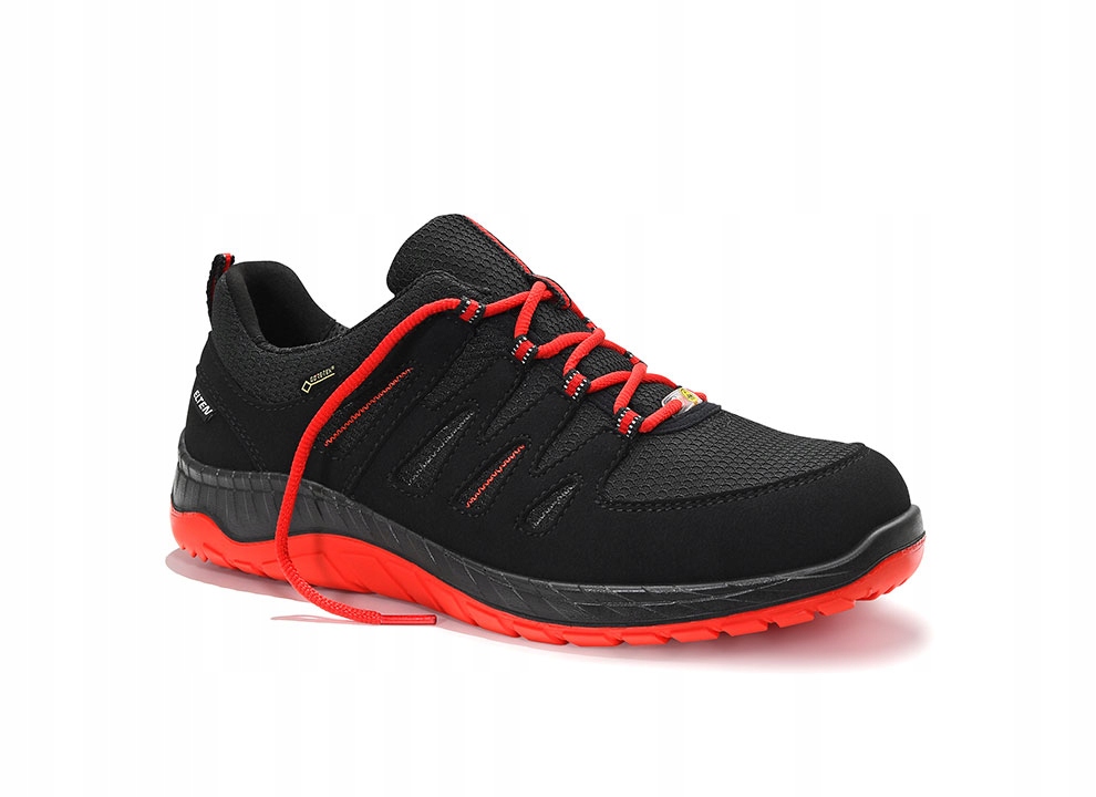 Polobotky Elten Maddox Gtx W black-red Esd S3 CI r45