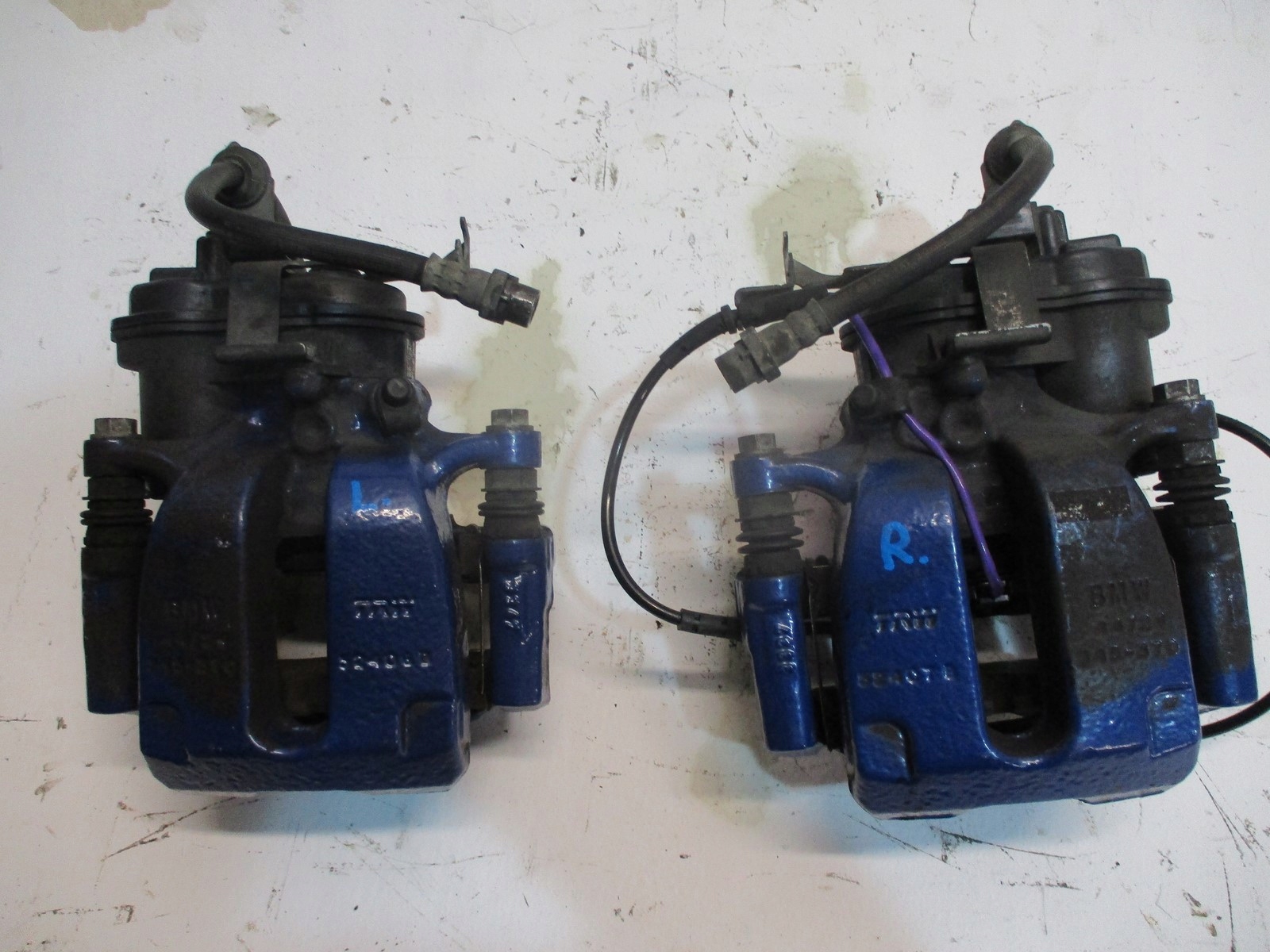 caliper calipers BMW 5 G30 5,0D front rear part KOMPLET