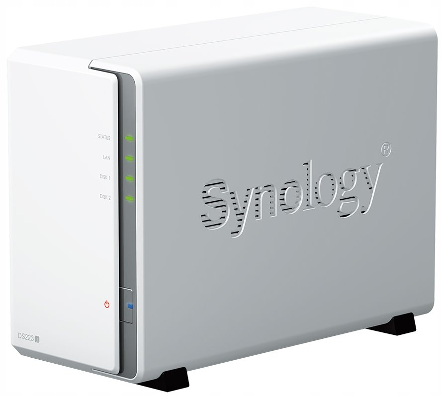 Synology DS223j 2x Sata, 1GB Ram, 2x Usb 3.0, 1x GbE