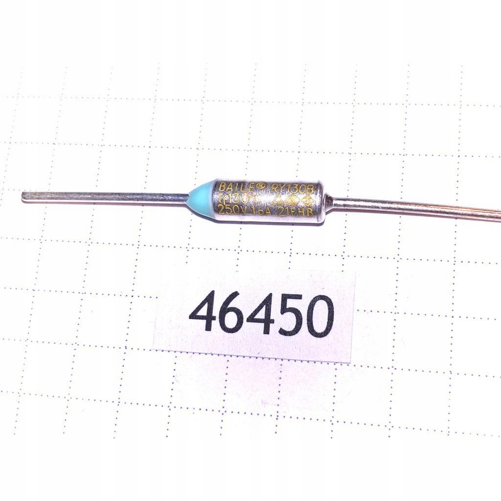 

Bezpiecznik termiczny 130C 16A 250V x2