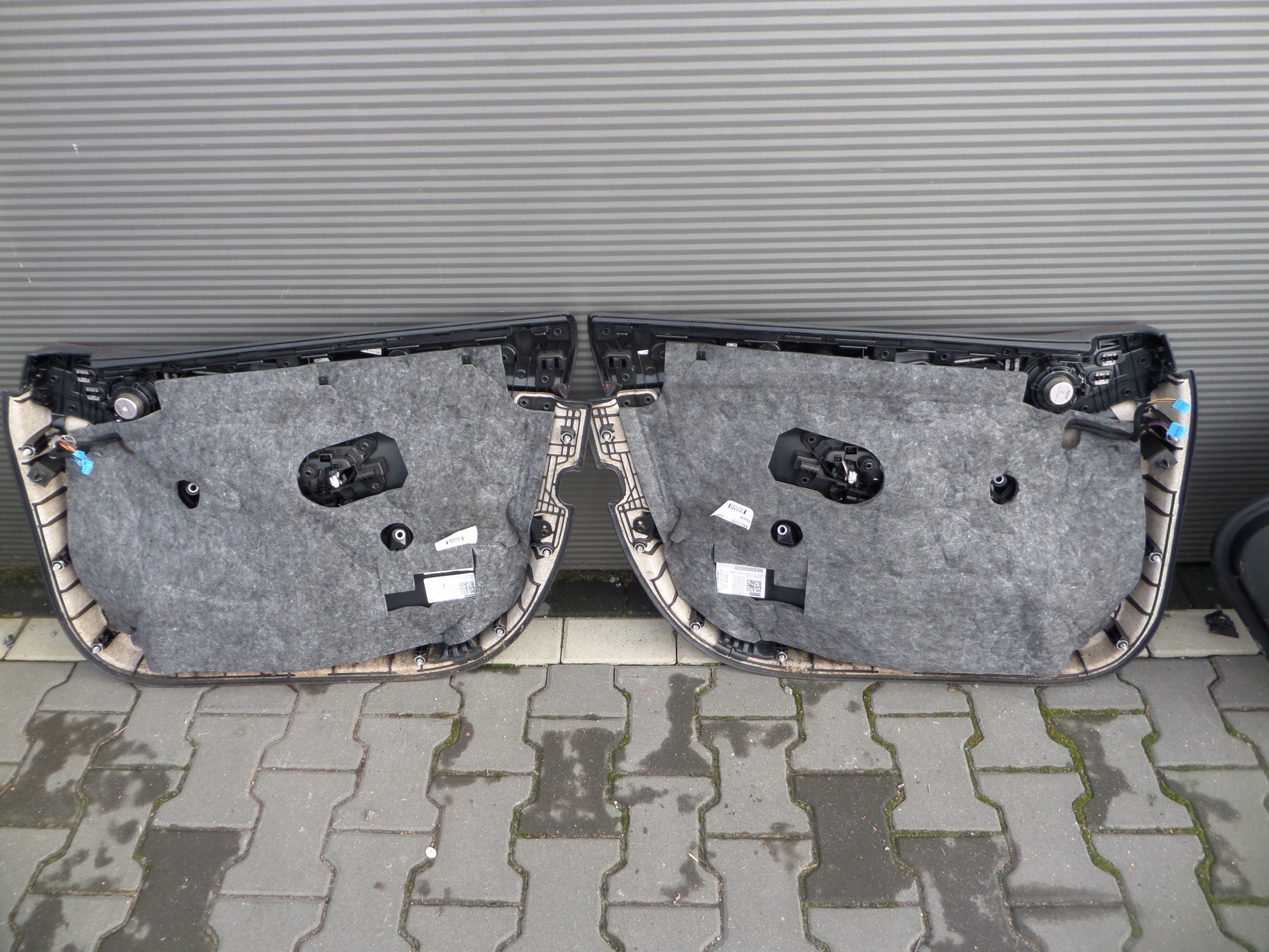 upholstery side door MERCEDES W205 C63S AMG sedan