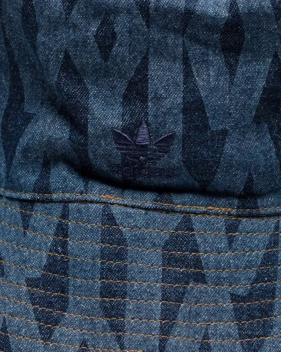 ADIDAS KAPELUSZ DWUSTRONNY M/L JEANS BUCKET NIEBIESKI Model x Ivy Park Rodeo Reversible Monogram Bucket Hat