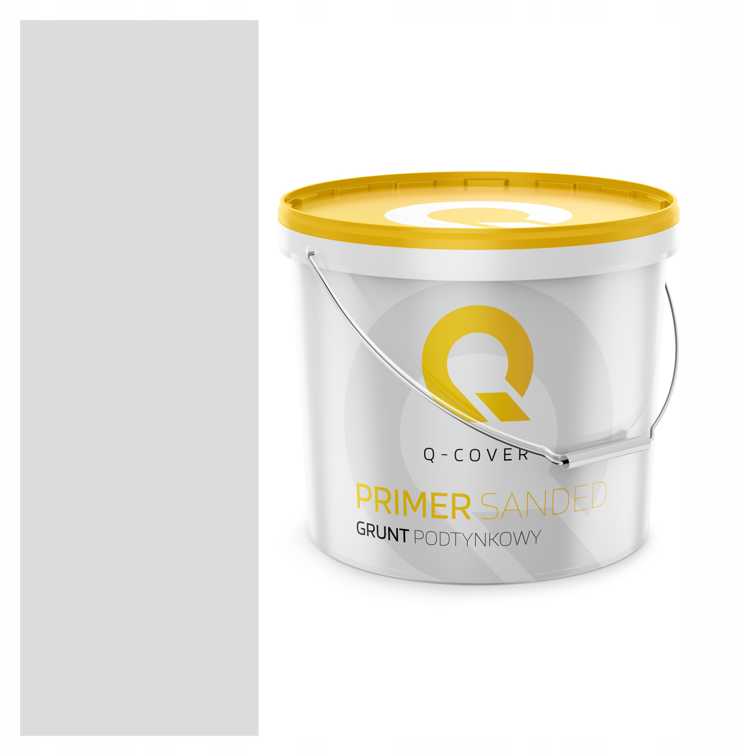 Bílá Barva Rozbitá Do Šedi, Podklad Pod Silikonovou Omítku, Bílý Šedý Odstín 15 Kg