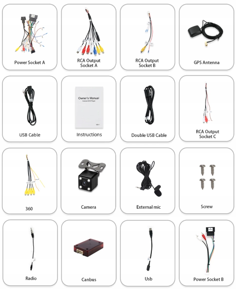 RADIO ANDROID FORD FOCUS MK3 9CAL 8CORE 4/64GB DSP Model NAWIGACJA STACJA MULTIMEDIALNA