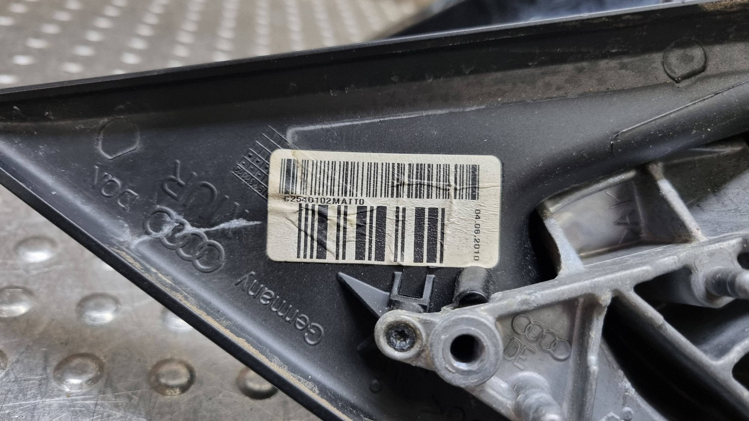 mirror right 10 PIN AUDI A4 B8 LIFT EUROPA