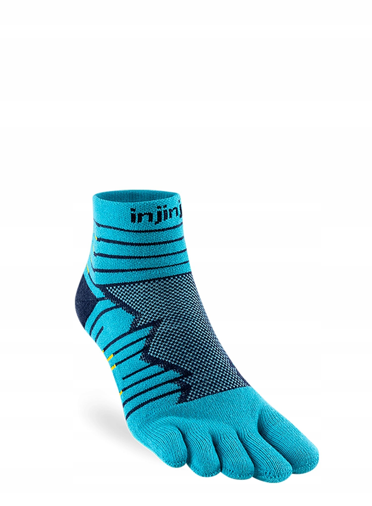 Skarpety do biegania Injinji Ultra Run Mini-Crew pacific blue 37-40
