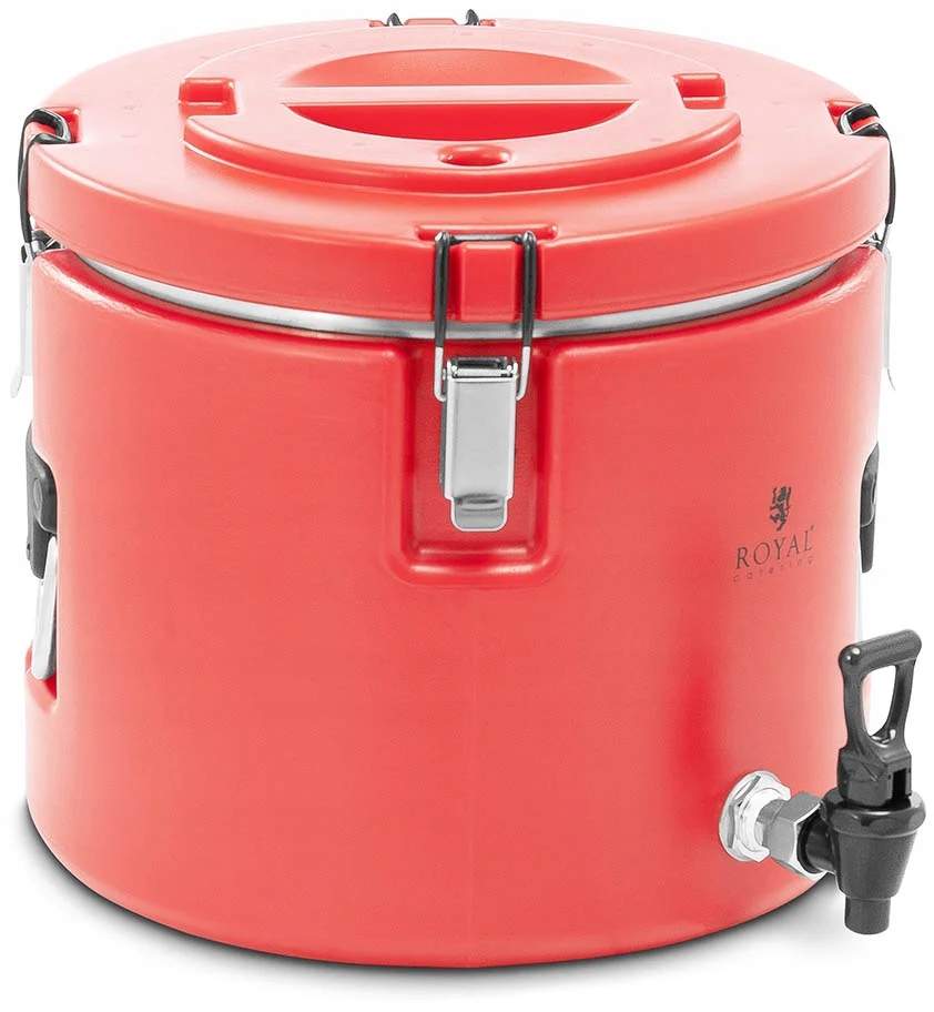 Gastronomická cateringová termoska s kohútikom na prepravu nápojov 15 l