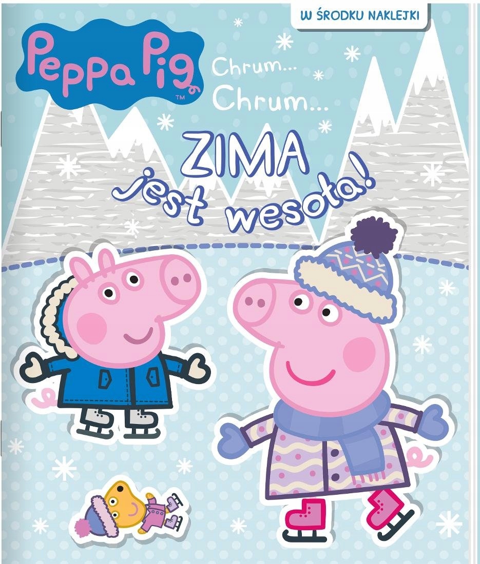 

Świnka Peppa Zima Jest Wesoła Chrum Chrum 73 D-X