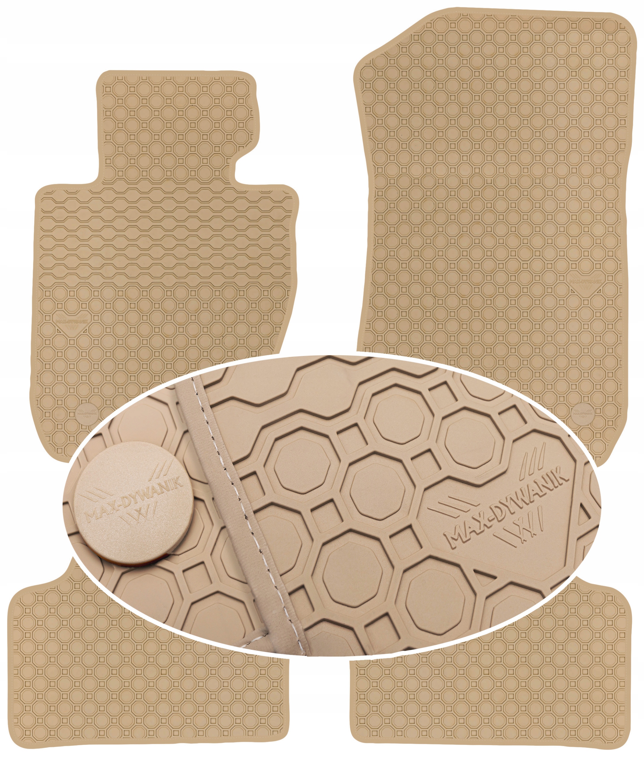 Килимки Max-Килимок резинові 100959641000 4 el.