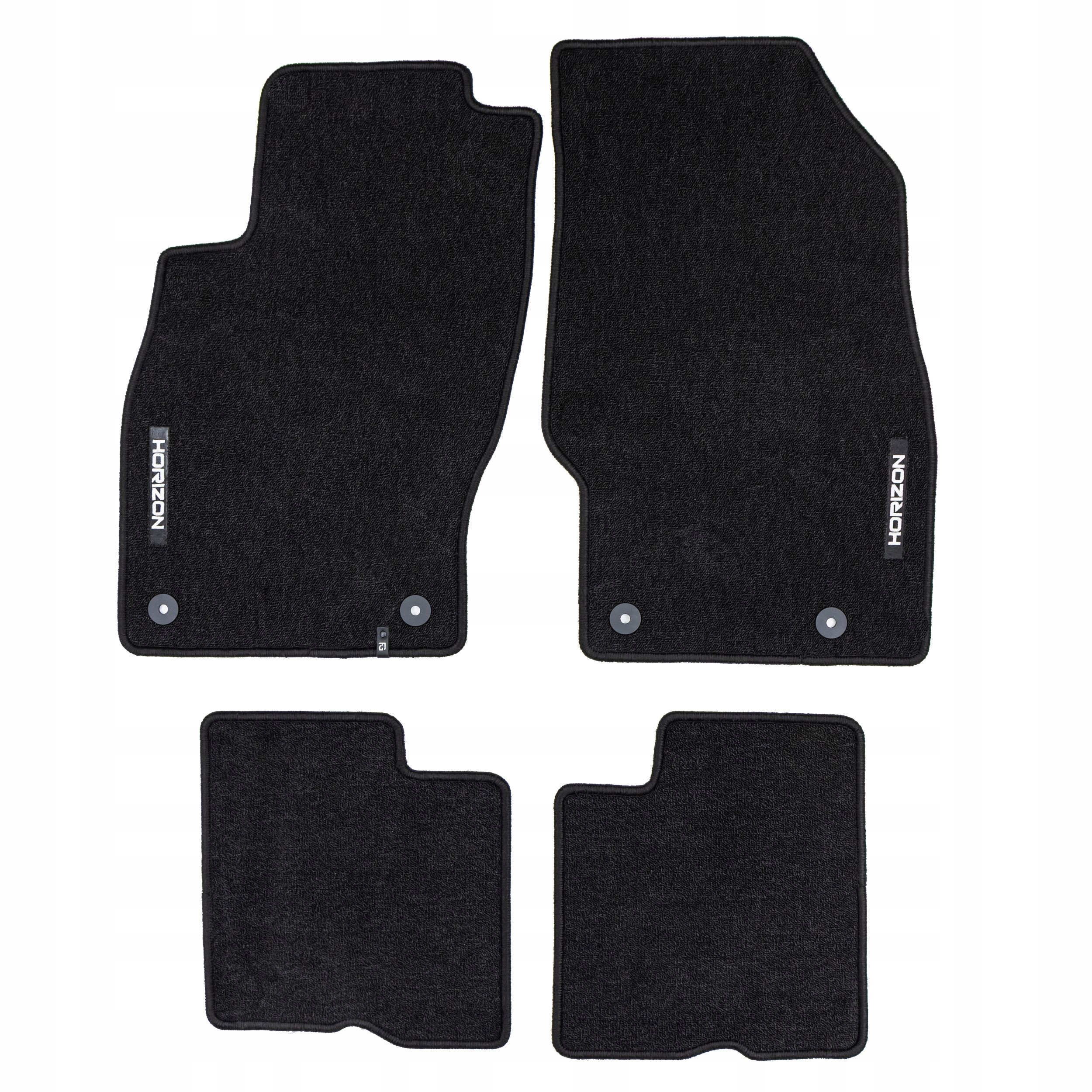 Frogum Velurové koberce Horizon pro Opel Corsa D 06-2014/Corsa E 14-2019