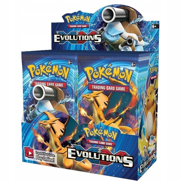 KARTY POKEMON BOOSTER BOX EVOLUTIONS 324 SZT Stan nowy 229,95 zł