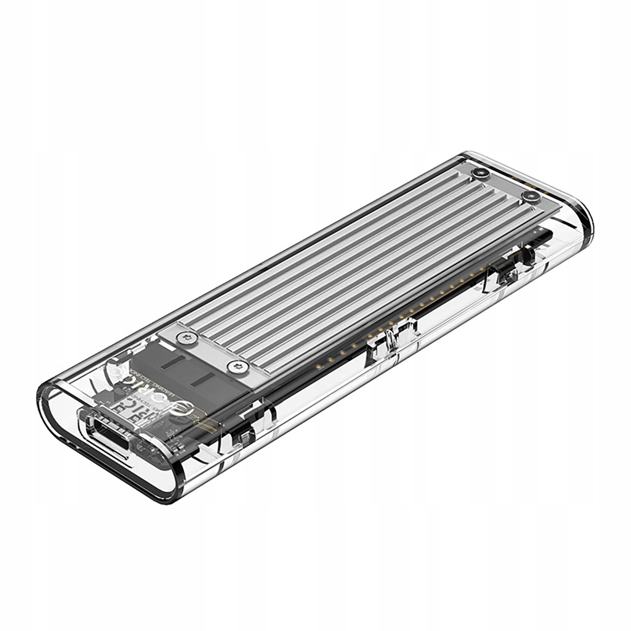 Disková kapsa Orico TCM2-C3 M.2 Nvme na Usb-c 10 Gb/s šedá