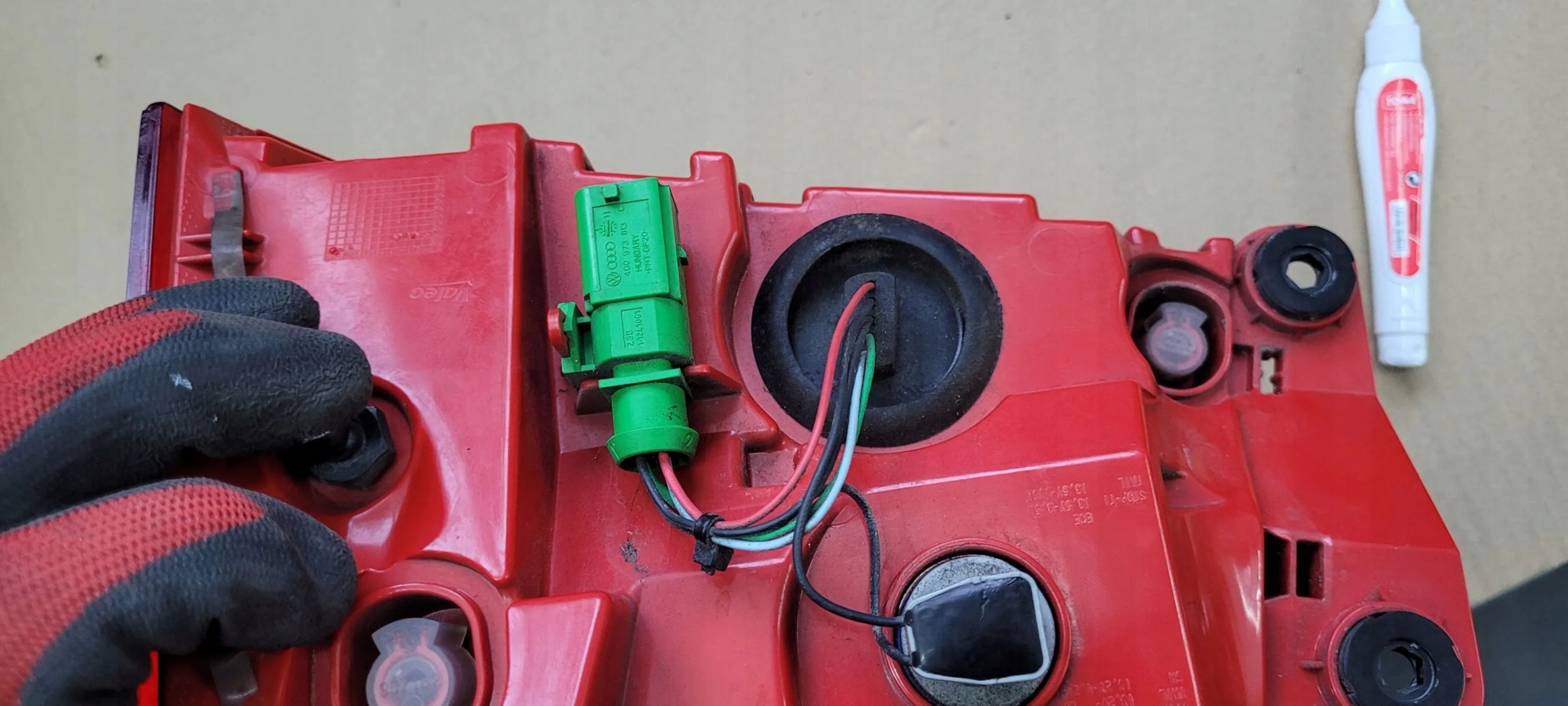 A6 C7 4G light left left W fender rear part LED 4G5945095A sedan
