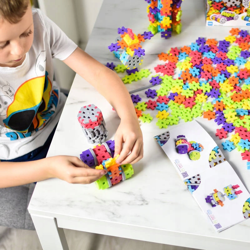 Klocki konstrukcyjne Meli Constructor 200 el. Liczba elementów 200 szt.