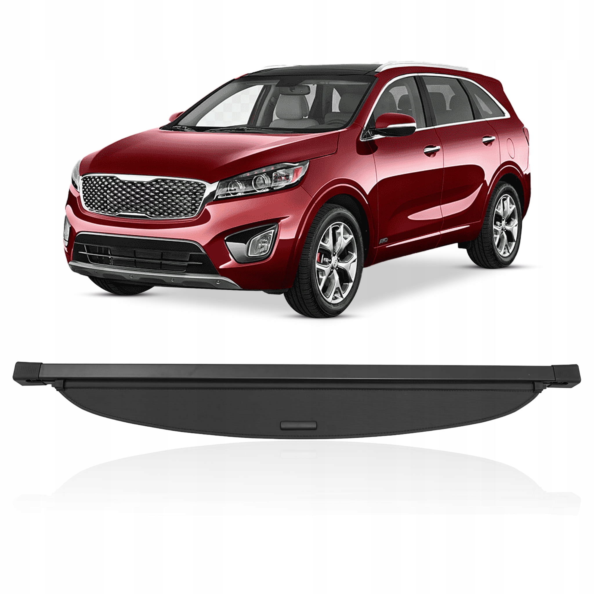 KIA SORENTO II XM 2009-2014 ROLETA BAGAŻNIKA CZARNA