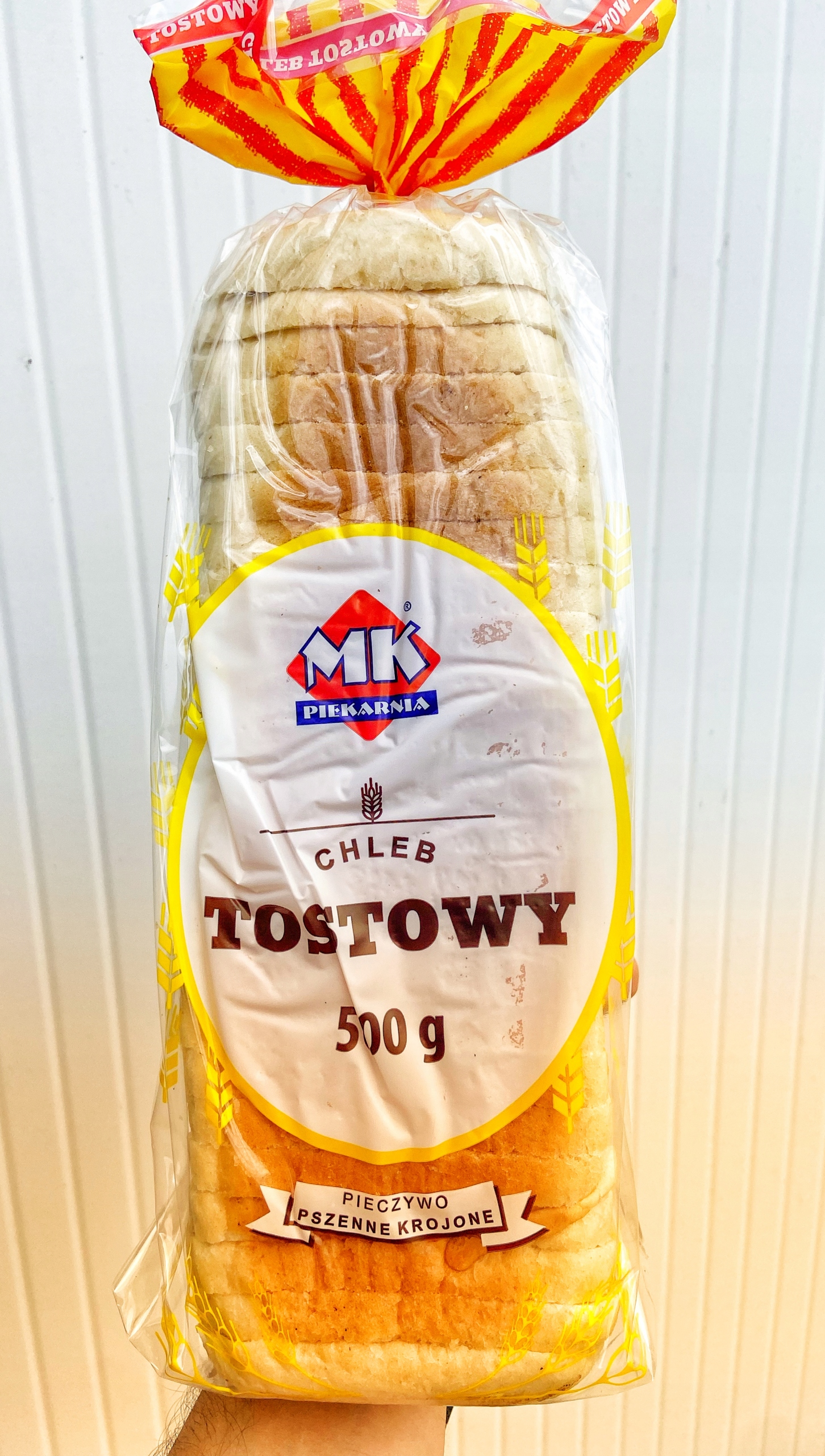 Toustový chléb Mk 500 g krájený z pšenice