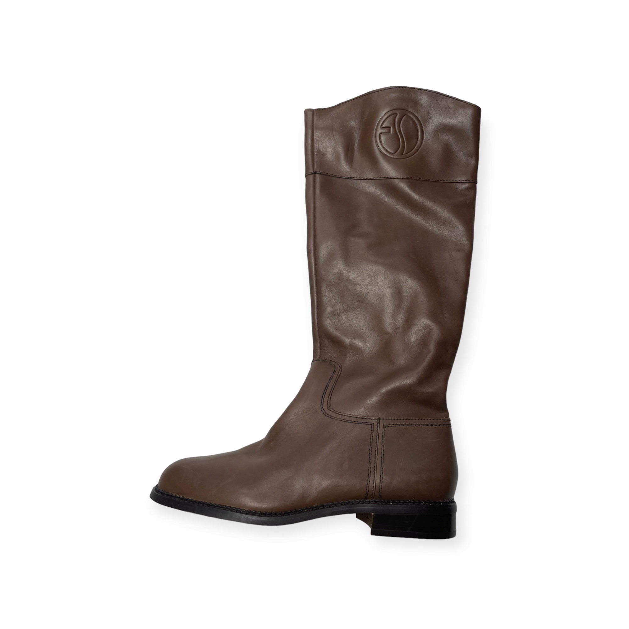 Hnědé dámské kozačky Franco Sarto 40