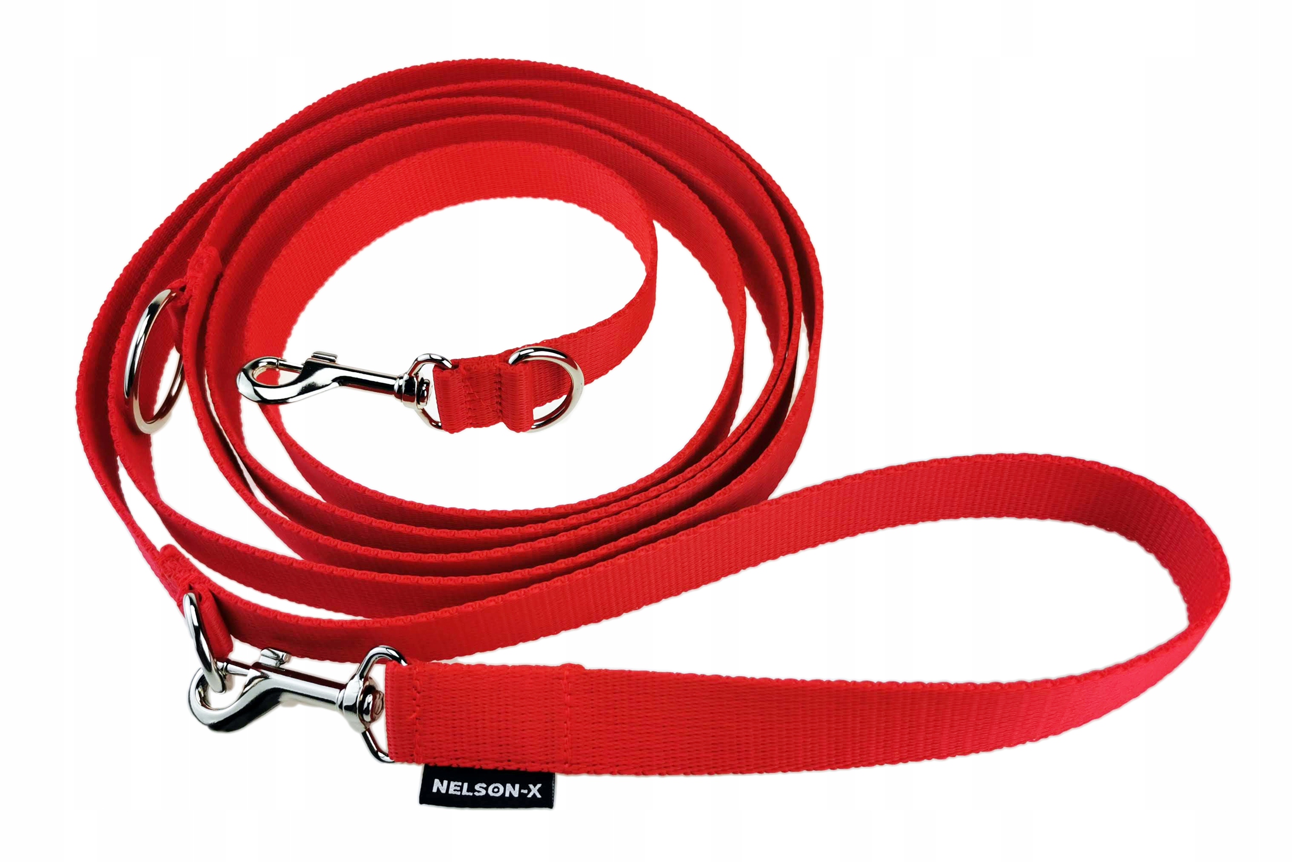 Levně Nelson-x Nastavitelné Vodítko Vodítko 3 M/2,5 CM Standardní Polský , Leštěné