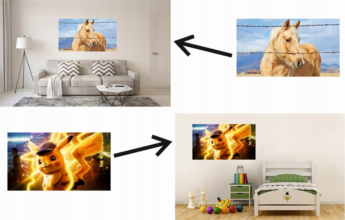 LEWANDOWSKI naklejka na ścianę 60 cm K490 Motyw Dziecięce