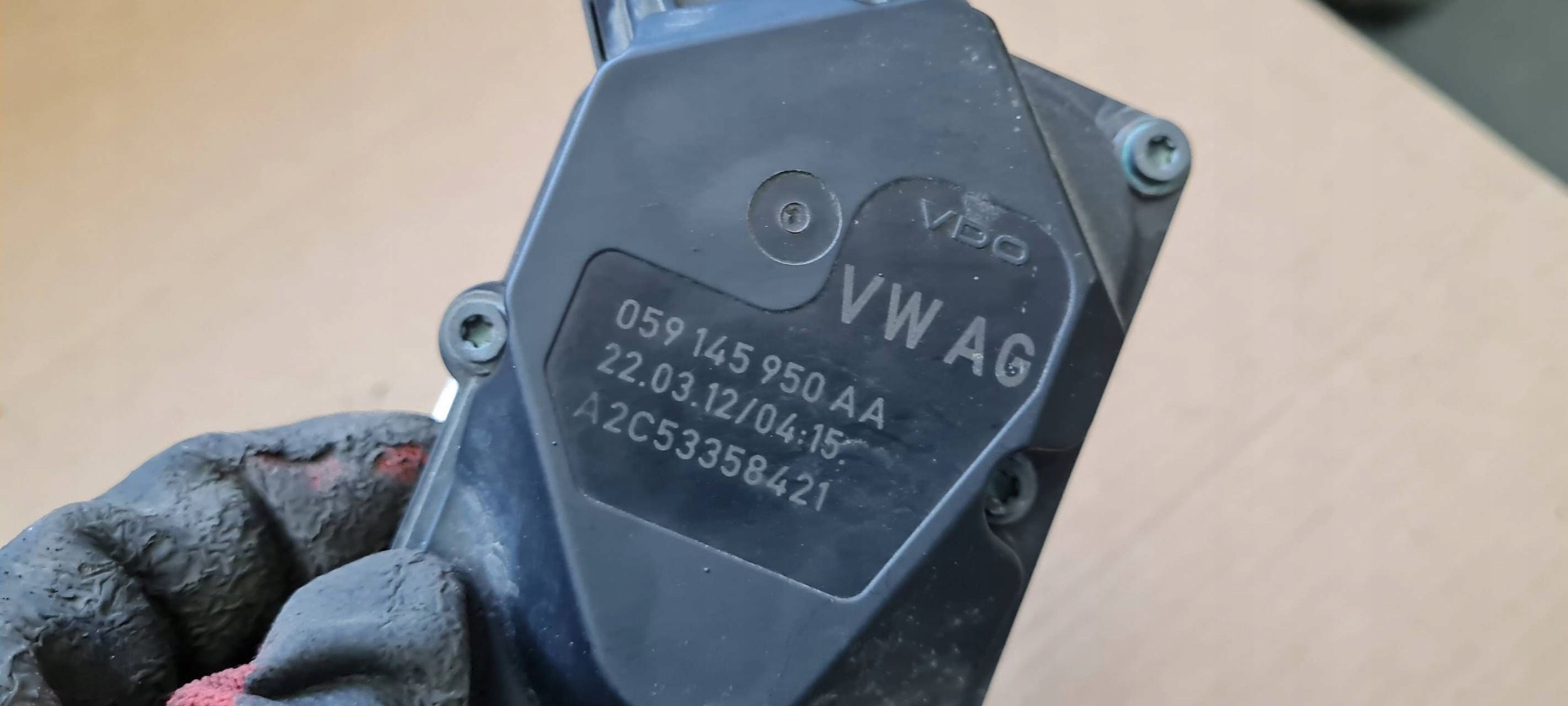 A5 8T LIFT Valvola a farfalla Motore 3.0 TDI 059145950AA A4 B8 LIFT Q5 8R A6 C7