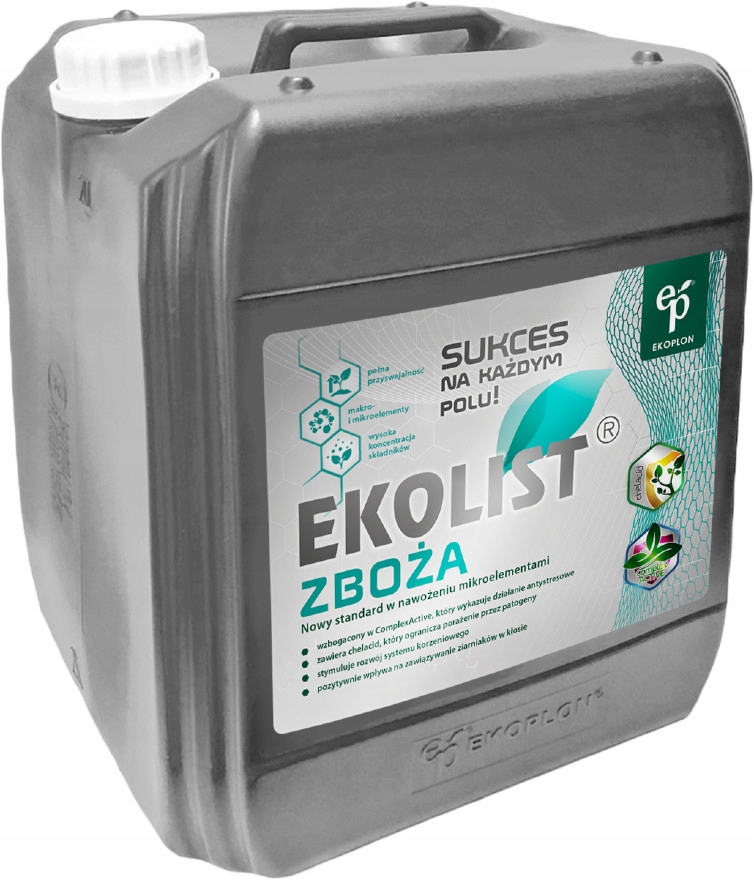 

Ekolist Zboża 5L do nawożenia zbóż Ekoplon 1-3L/ha