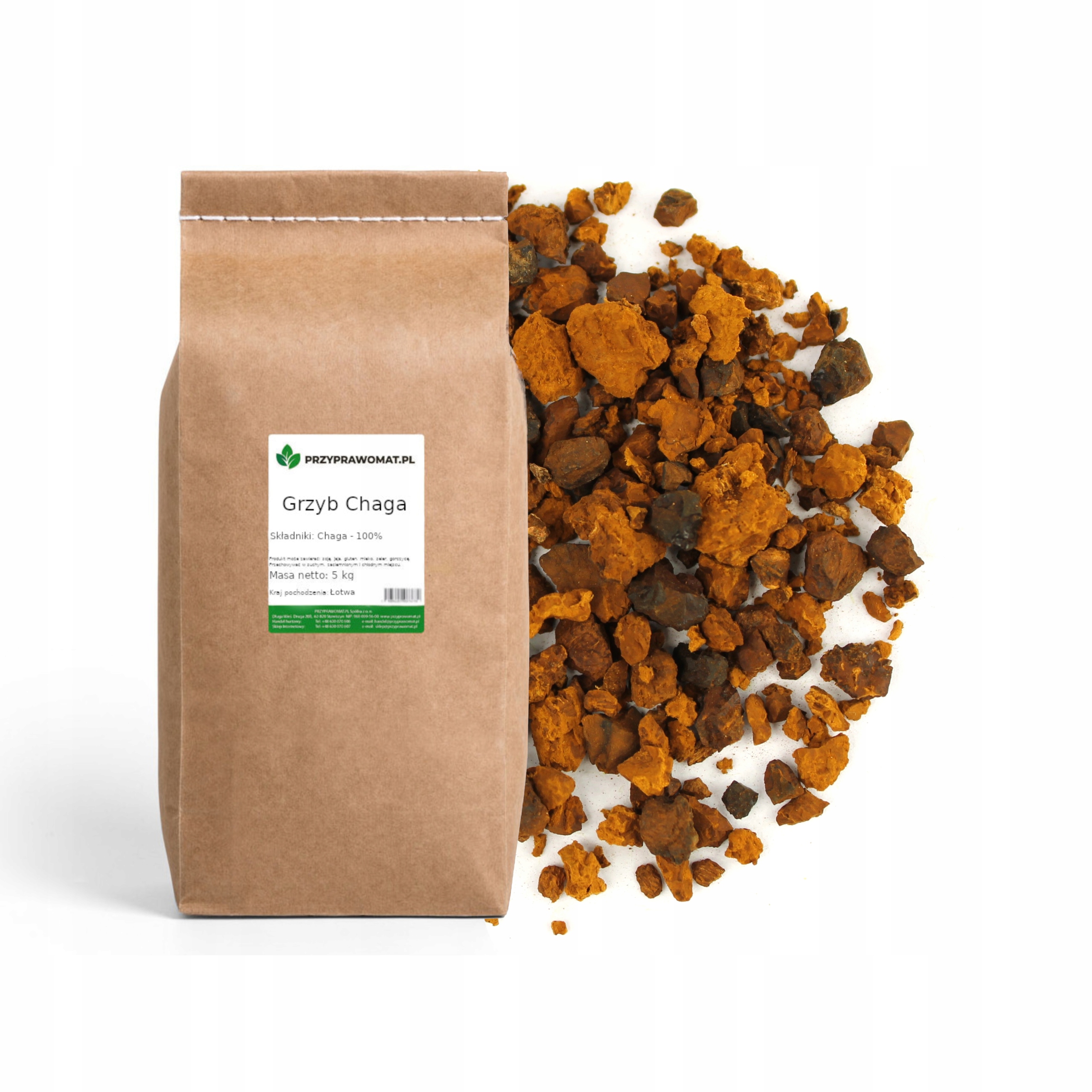 Grzyb Chaga 5 Kg