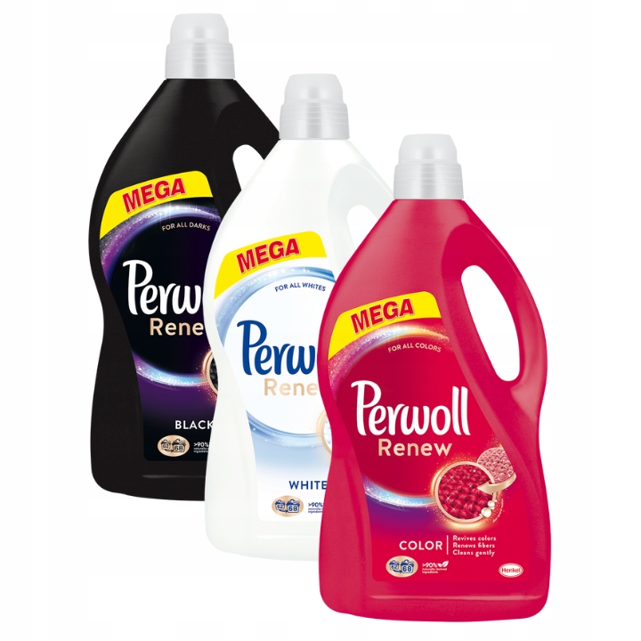 

Perwoll Renew Płyn do prania MIX 3x3,74l (204 pr)