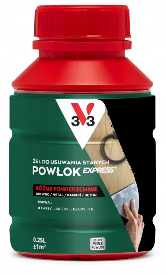 V33 Środek do usuwania starych powłok 2L