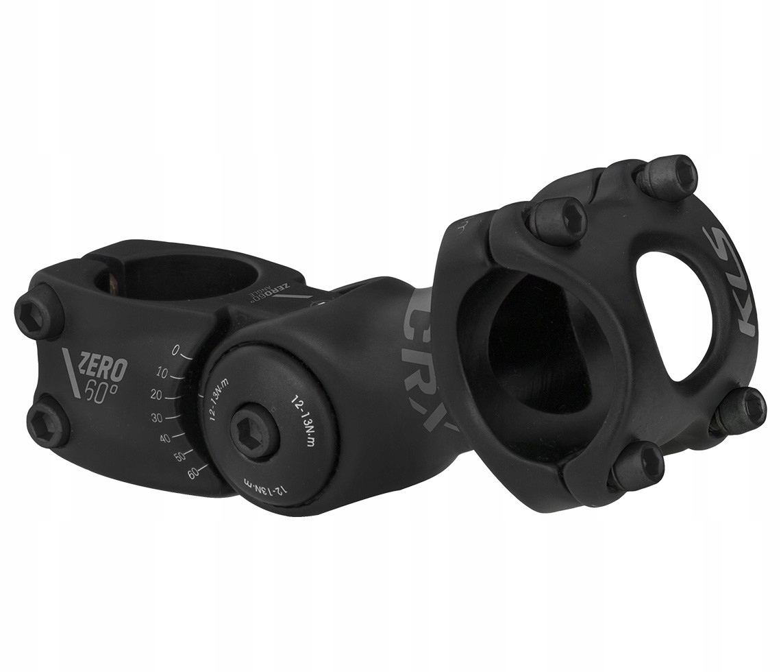 Wspornik kier.alum. Ahead regul. Kellys Crx 70 25.4/90mm czarny mat