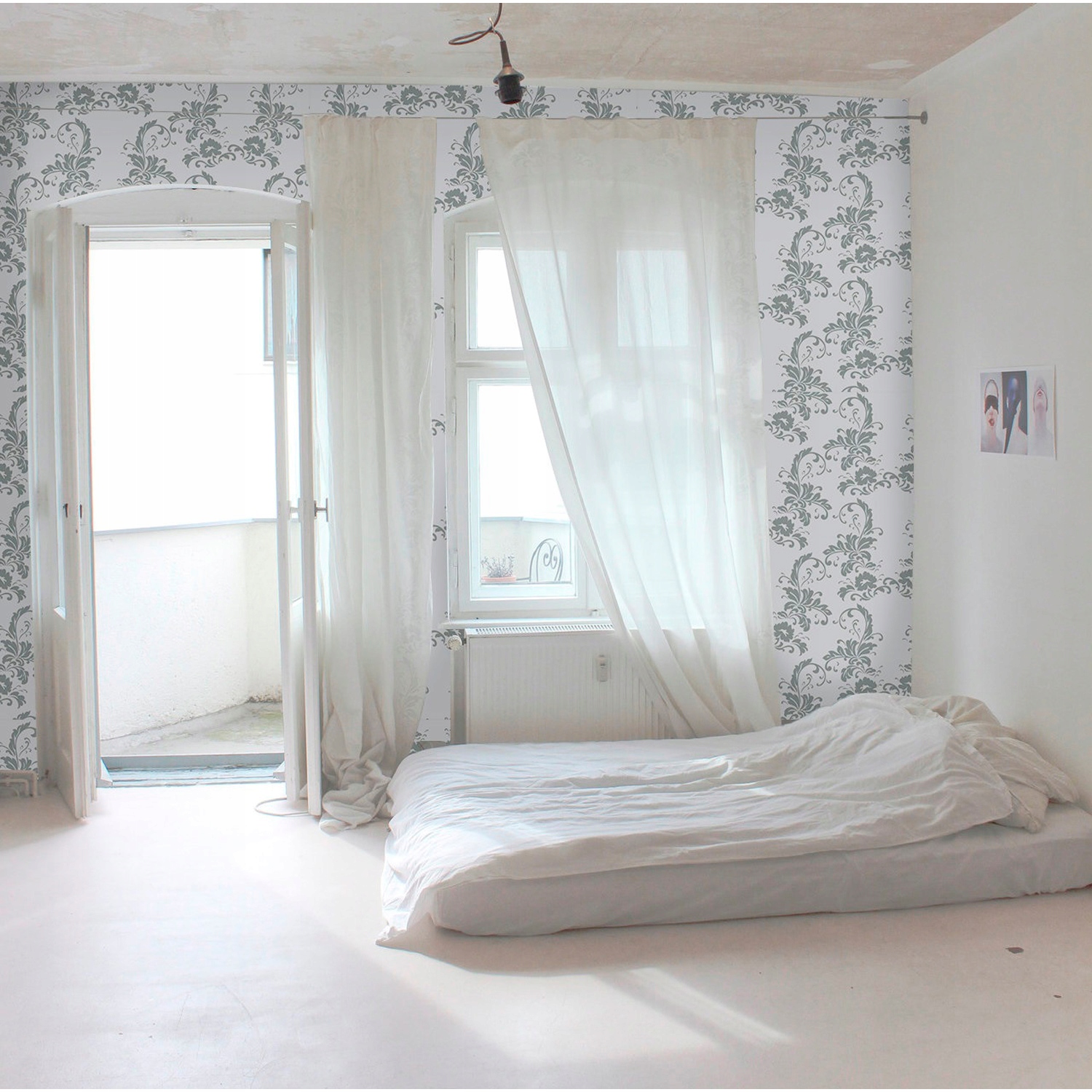 

Fototapeta na flizelinie Szaro-biały wzór 254x184