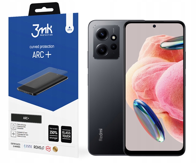 

Folia Arc+ 3MK do Xiaomi Redmi Note 12 4G