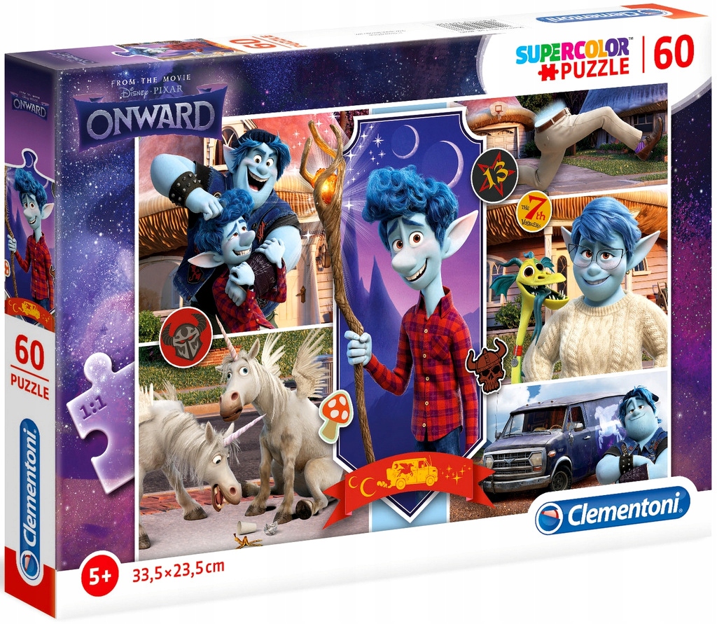 

Puzzle 60 el SuperColor Onward Clementoni