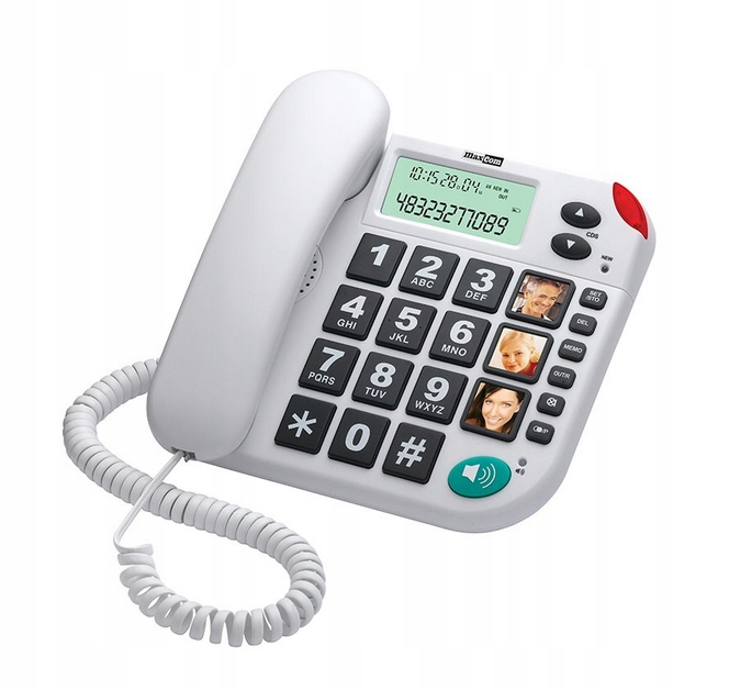 

Telefon Stacjonarny Maxcom KXT480 Dla Seniora