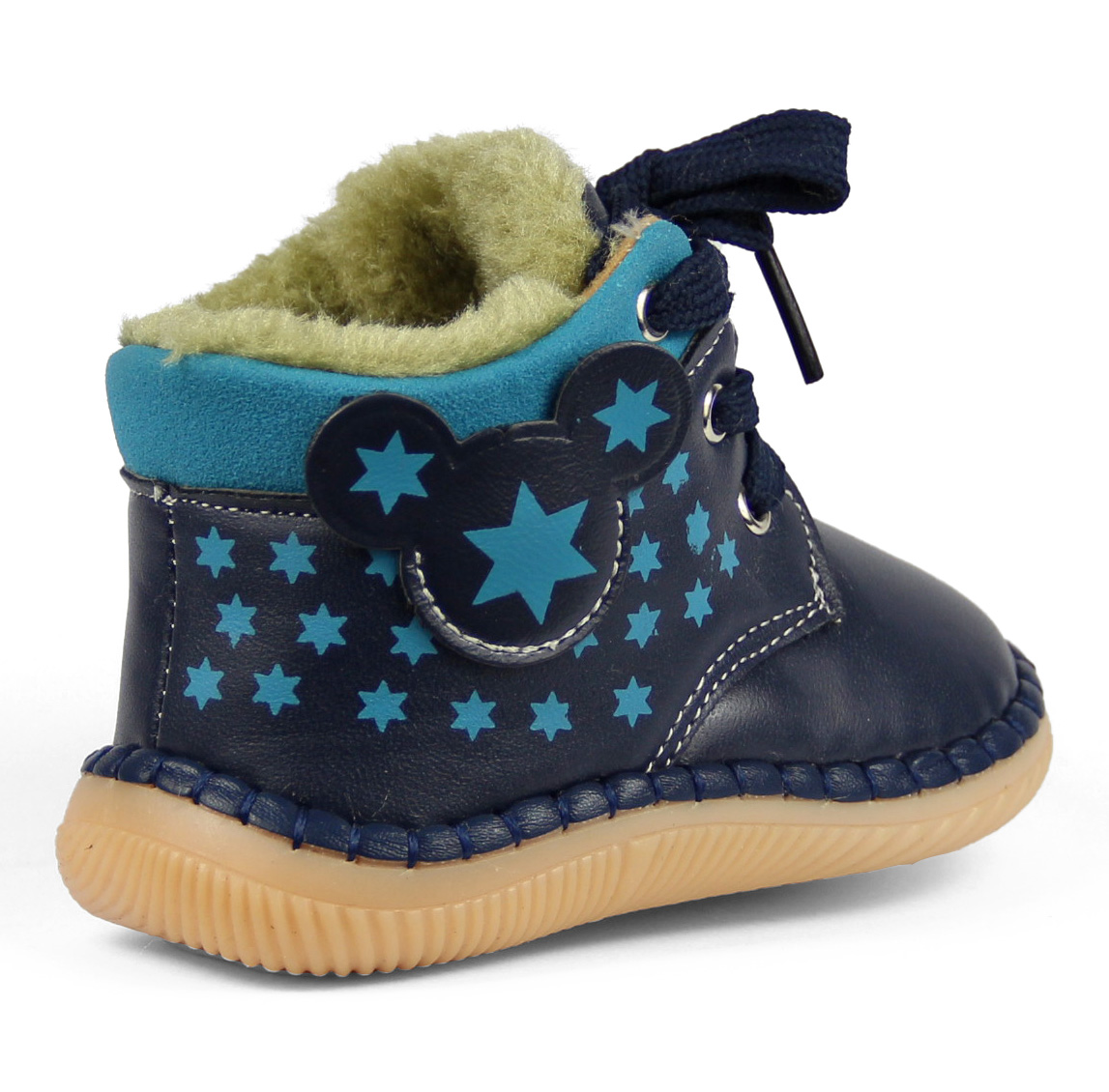 KOZAKI DZIECIĘCE BUTY ZIMOWE CHŁOPIĘCE NIECHODKI ŚNIEGOWCE NIEMOWLĘCE 21 Kod producenta MF97N