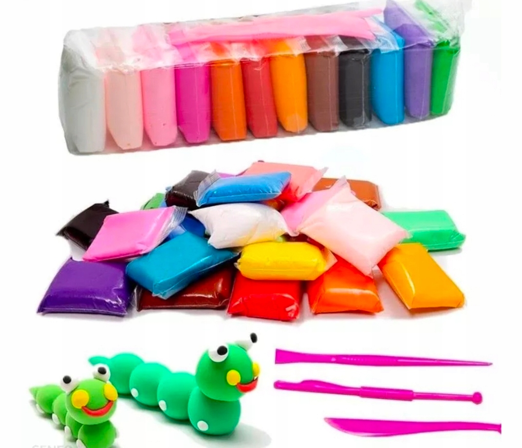 MAGICZNA PIANKOLINA SUPER MASA PLASTYCZNA ZESTAW Wiek dziecka 3 lata +