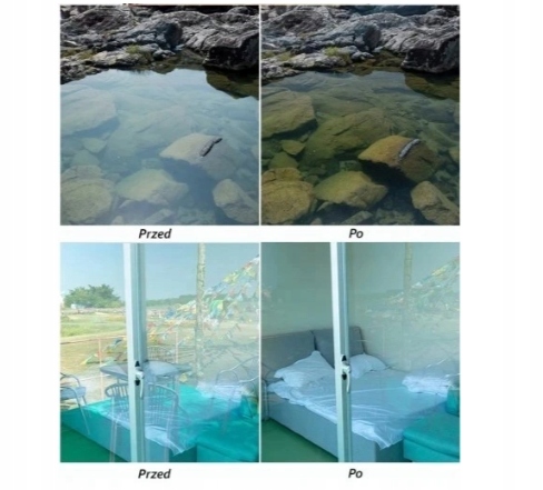 FILTR POLARYZACYJNY CPL DO TELEFONU KLIPS GRATIS Długość 72 mm