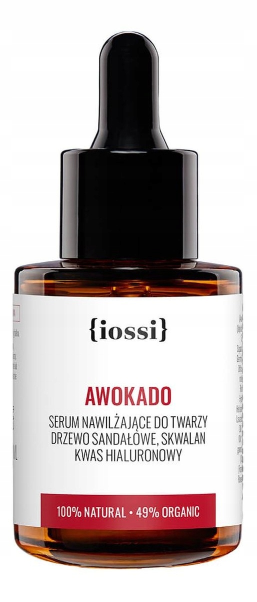 Iossi hydratační pleťové sérum s avokádovým olejem