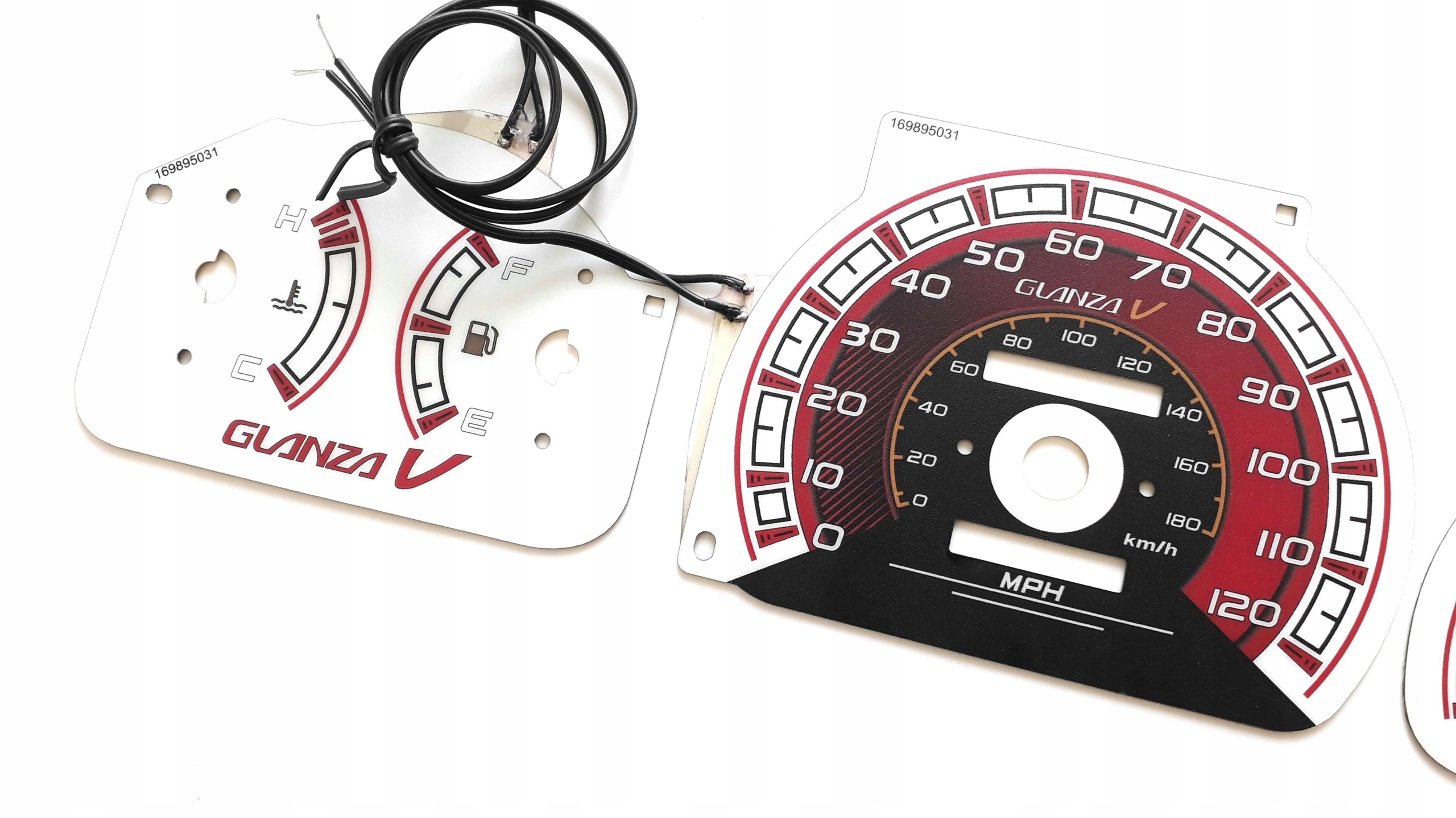 Tarcze licznika INDIGLO Starlet, Glanza wzór 2 Producent Moman